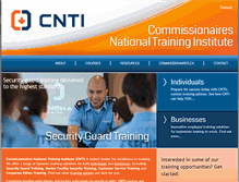 Tablet Screenshot of cnti.ca